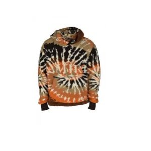 AMIRI Tie Dye Polar Fleece Hoodie mens IT size 54 mens